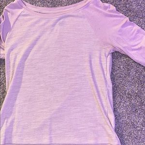 light pink soft tee size s